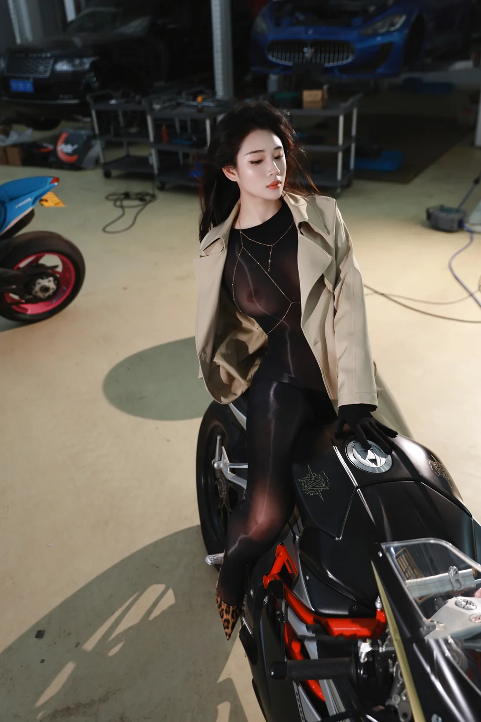 南乔 - 机车女郎 [125P-643MB] tg@simisebaisi 【丝足阁】003.webp